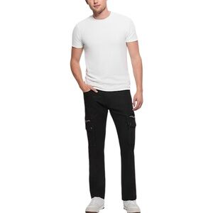 Guess Dark Pants with Stud Detail